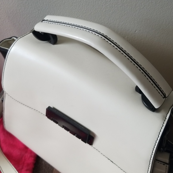 GORGEOUS - Zac Posen White Satchel Bag - Picture 2 of 8